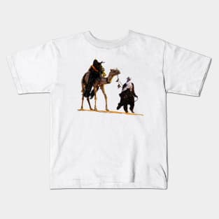 Beduine mit Kamel Kids T-Shirt